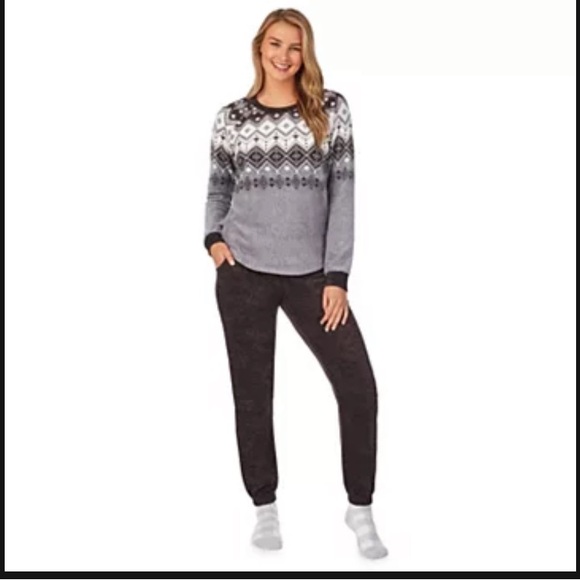 Cuddl Duds fleece pajamas set - Picture 5 of 5